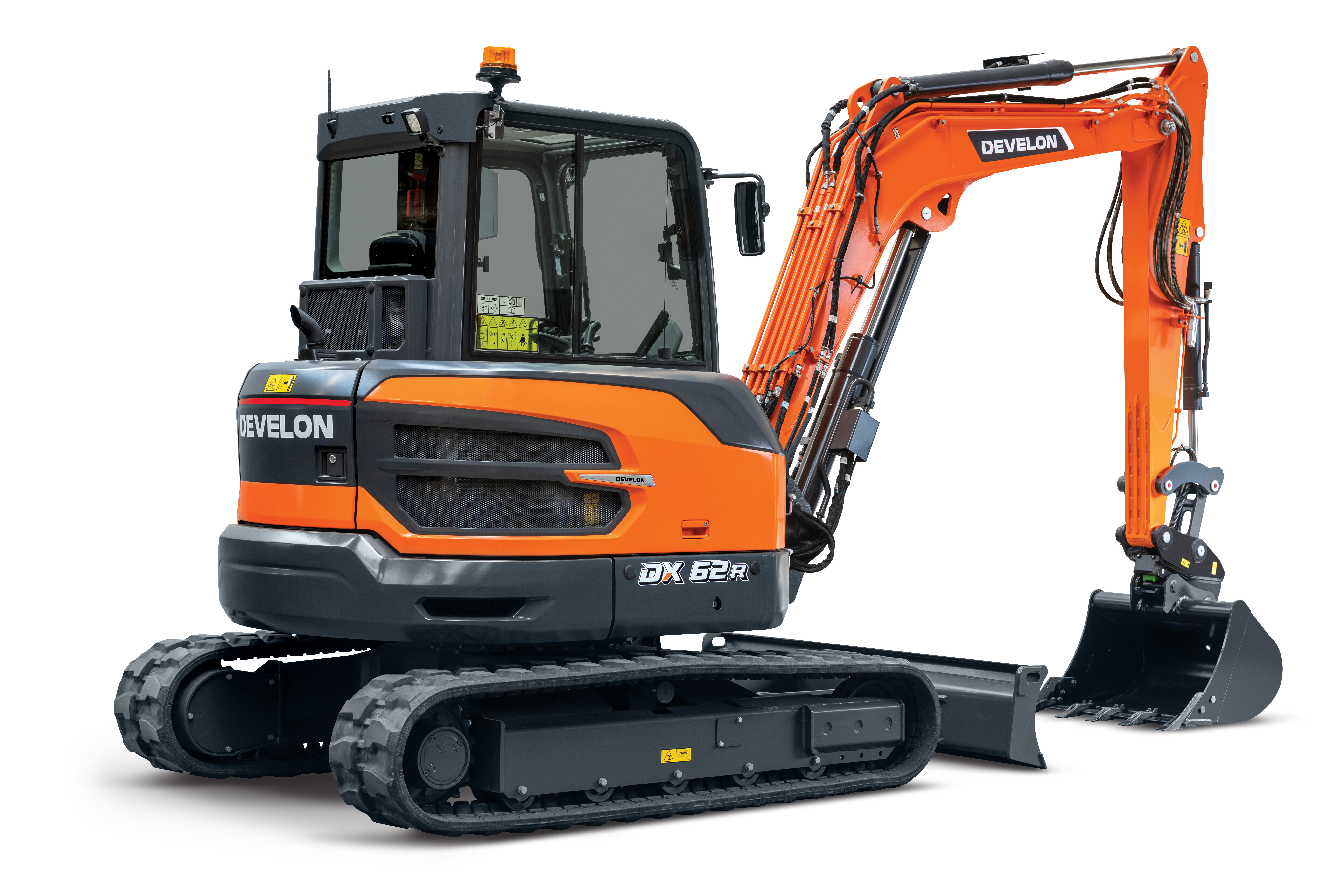 The DX62R-7 mini excavator