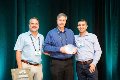 Mike Boyle, Hi Way Paving Accepting On Behalf Of Dare County