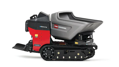 The Toro electric swivel Ultra Buggy e2500-TS