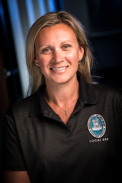 Kilah Engelke, Business Manager of the Operative Plasterers' & Cement Masons' International Association Local 599