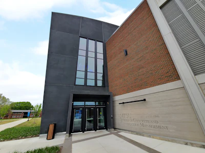 Winner of the Harry H. Edwards Industry Advancement Award Co-winner and Higher Education/University Building: MTSU School of Concrete and Construction Management