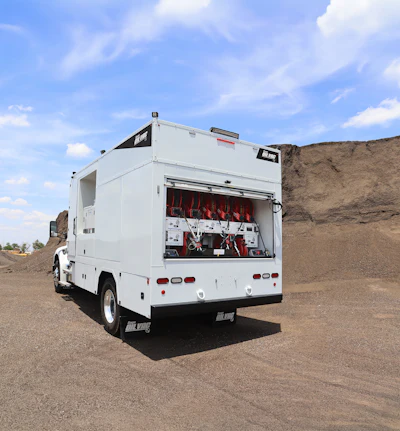 Sage Oil Vac Non-CDL Enclosed Lube Truck