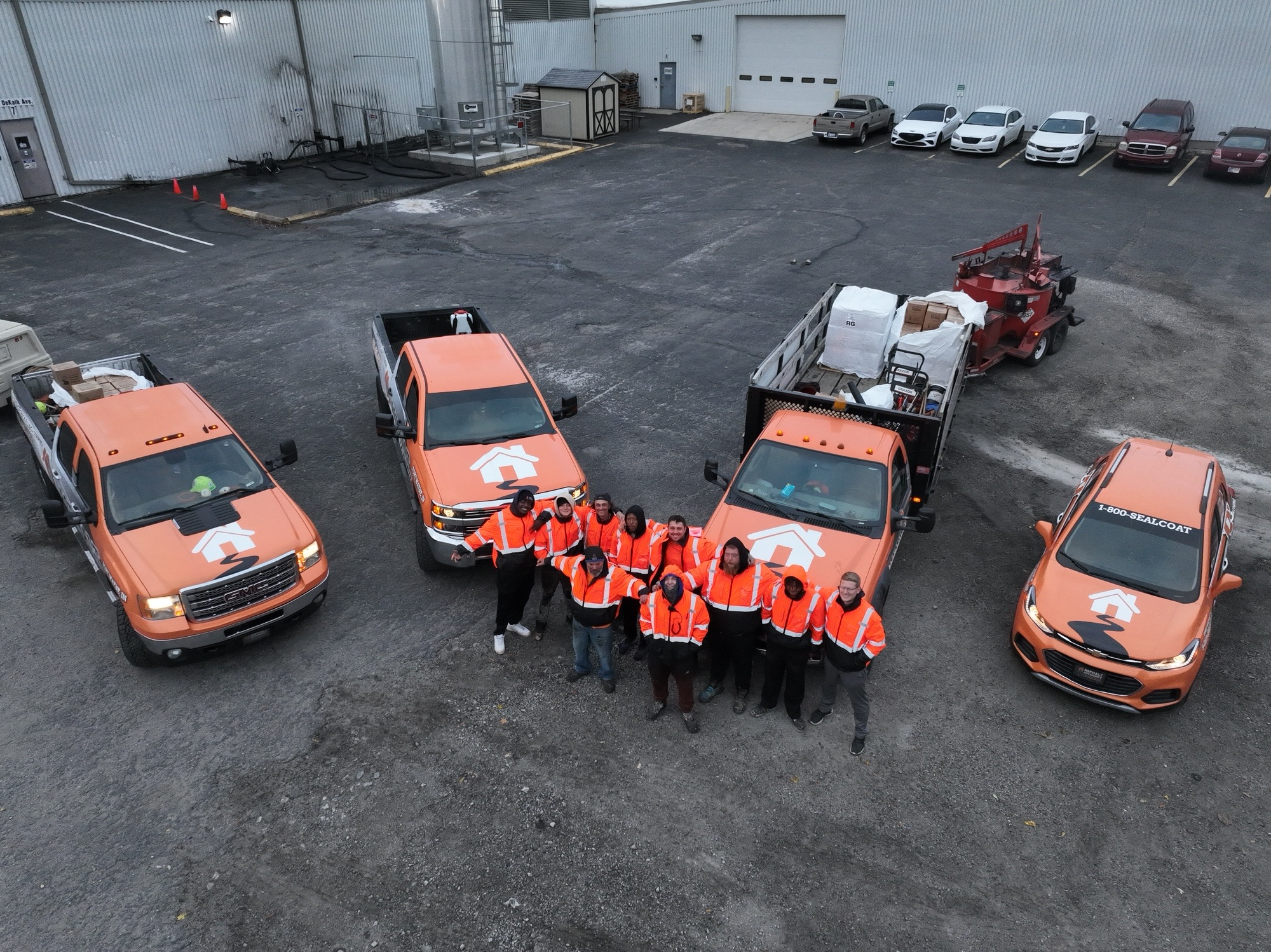 Asphalt Authority’s hard work, dedication, timeliness, and customer service skills combine to create a strong and successful team dynamic.