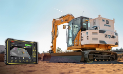 The smart, clean excavator is equipped with Leica Geosystems’ advanced machine control solution, which brings real-time data and precise design execution.