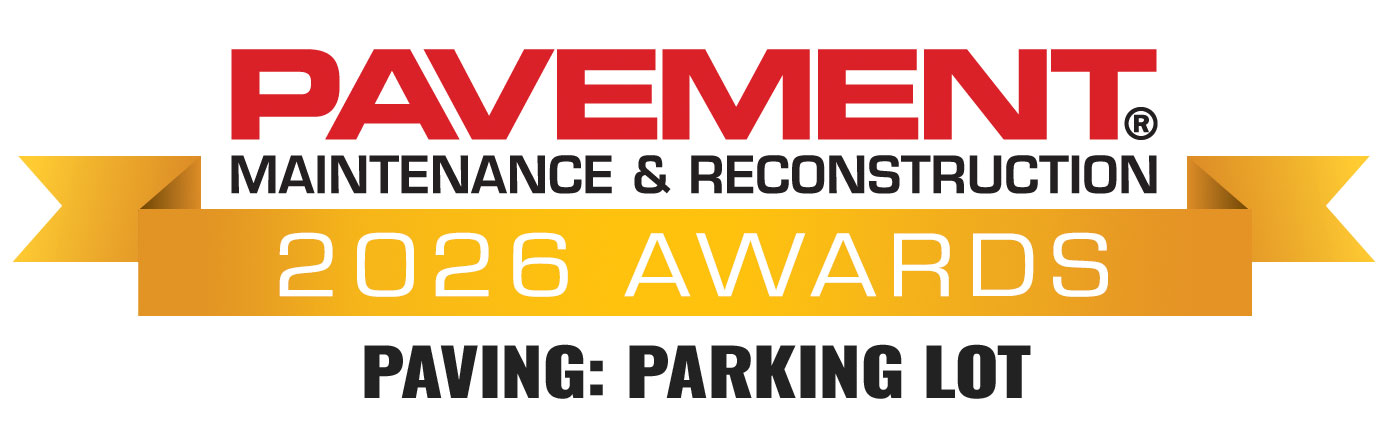 Pavement Awards 2026 Parking Lot