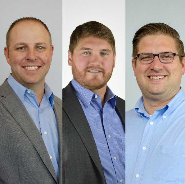 Left to right: Blake Beran, Ben Johnson, Tom Hull
