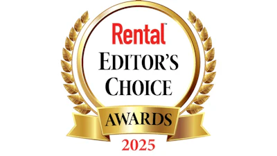 Rental Editor's Choice Awards 2025 gold seal with laurel wreath