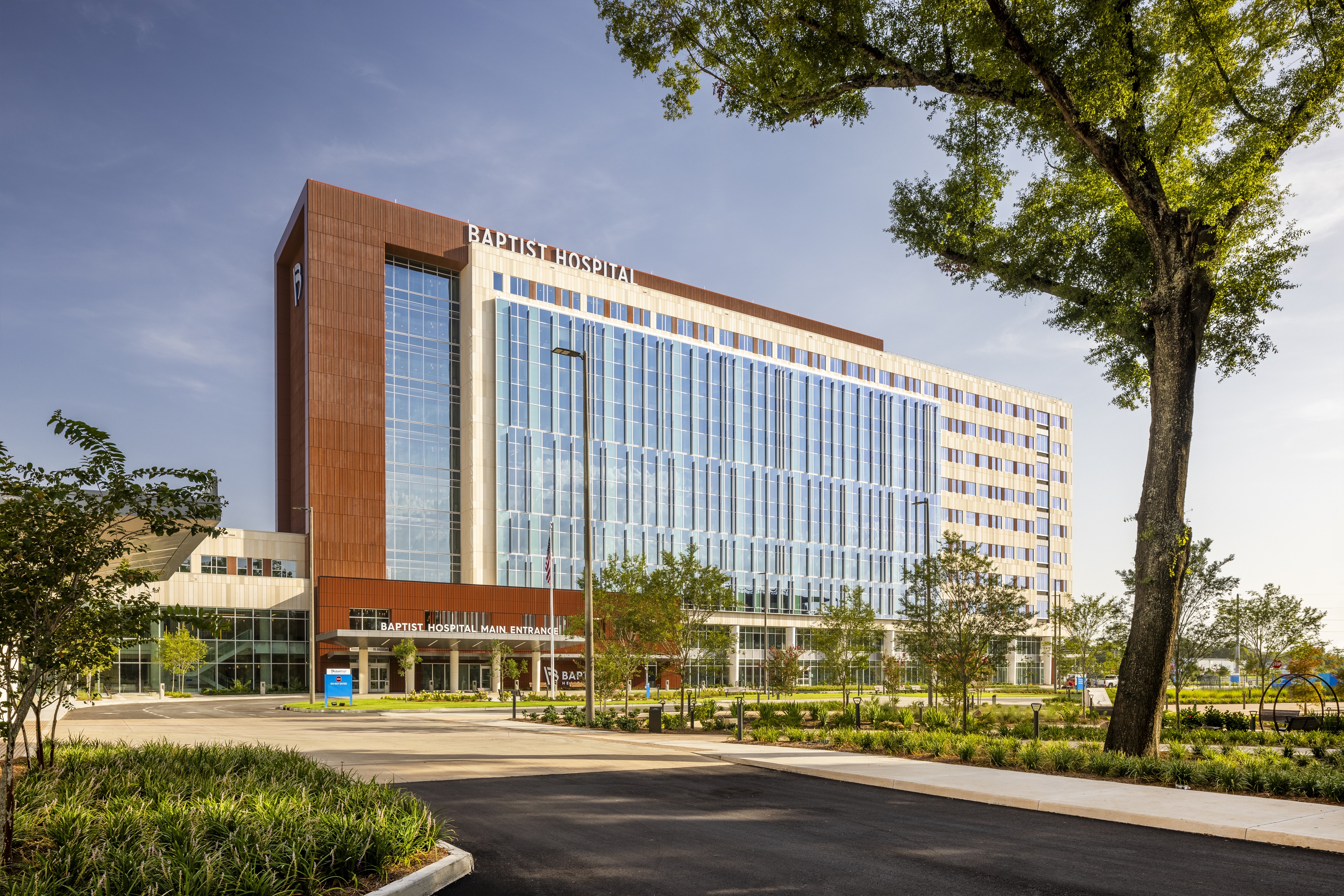 The Baptist Hospital Campus won Best Sustainable Design in the 2025 PCI Design Awards.