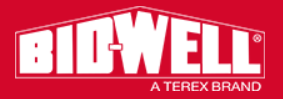 Big Well logo: Red and white corporate brand mark with registered trademark