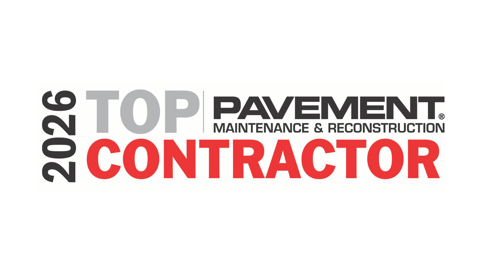 2026 Top Pavement Maintenance & Reconstruction Contractor logo