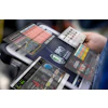 Jaguar Pro digital diagnostic interface with multiple technical screens
