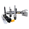 ST60 log splitter machine with hydraulic engine and splitting blade assembly