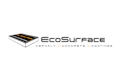 EcoSurface asphalt concrete coatings logo with 3D road design
